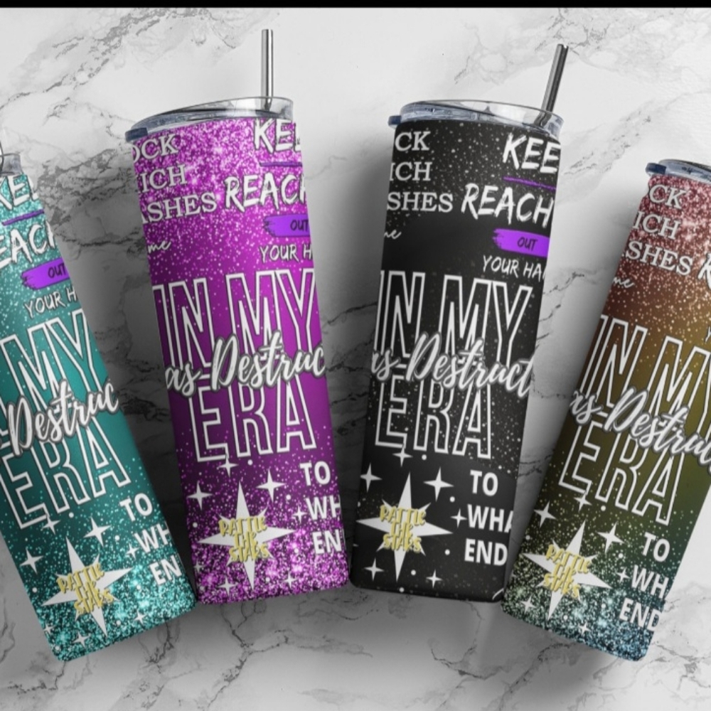 Sarah J Maas - In my Maas Destruction Era - 20 oz stainless steel tumbler